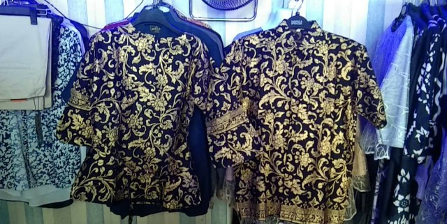 Maura Couple - Sania Ruffle Batik Couple Ori Ndoro Jowi Dnt Garansi Termurah Shopee Selendang Merak