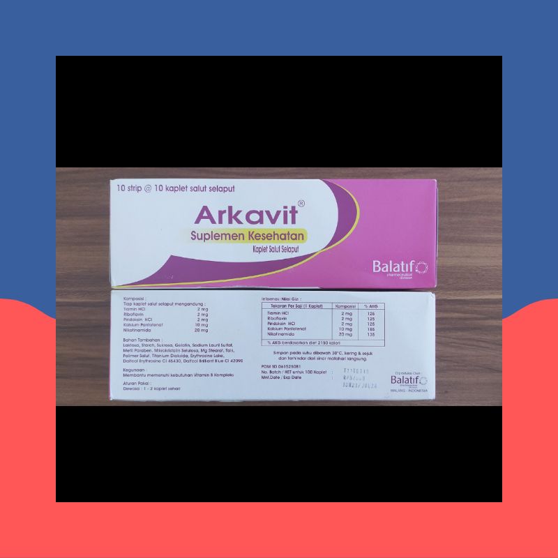 ARKAVIT STRIP 10 TABLET