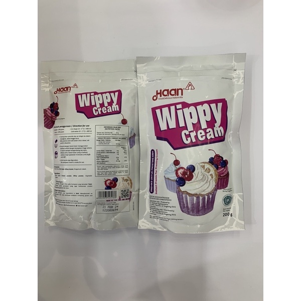 

wippy cream haan