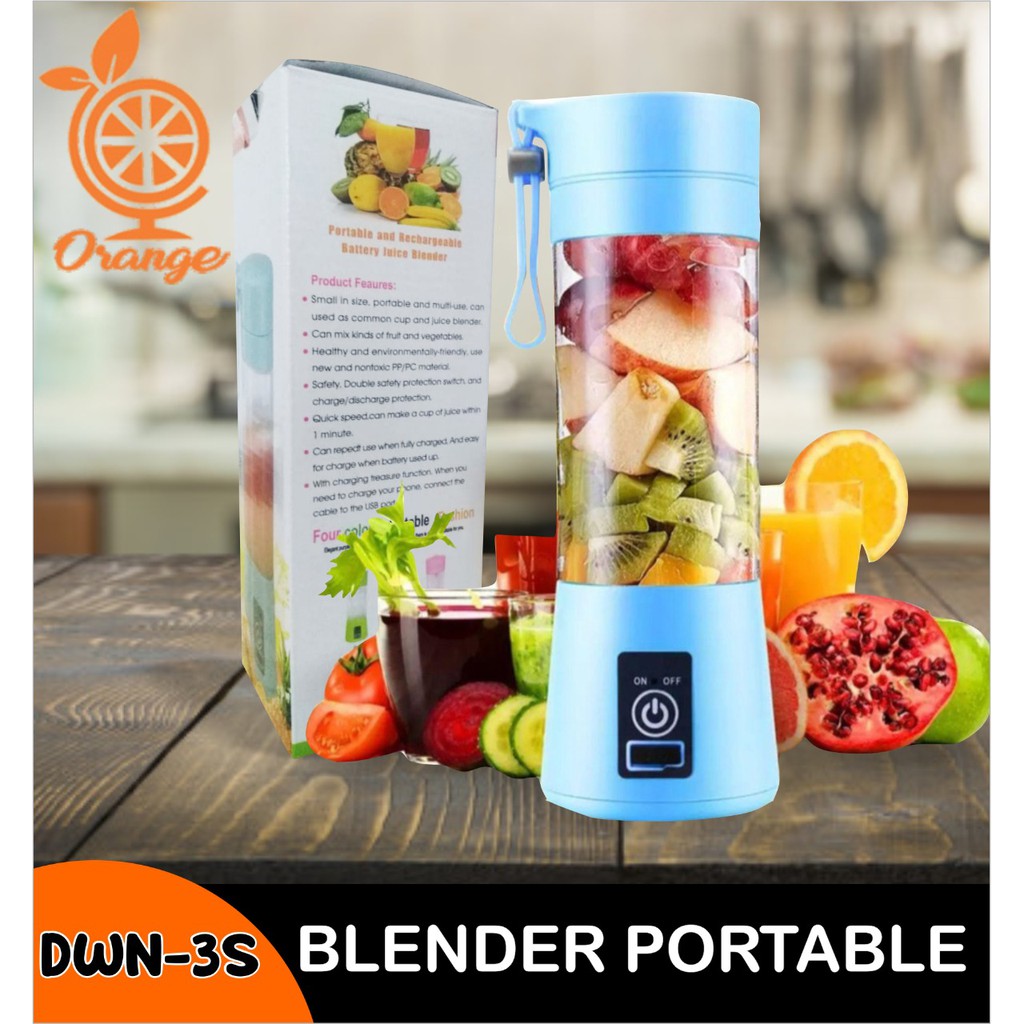 Juice Cup Blender Mini Blender Portable Usb Blender Juicer Alat Pembuat Jus