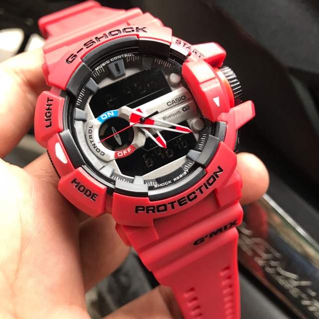 JAM TANGAN PRIA CASIO G-SHOCK G’MIX TALI MERAH