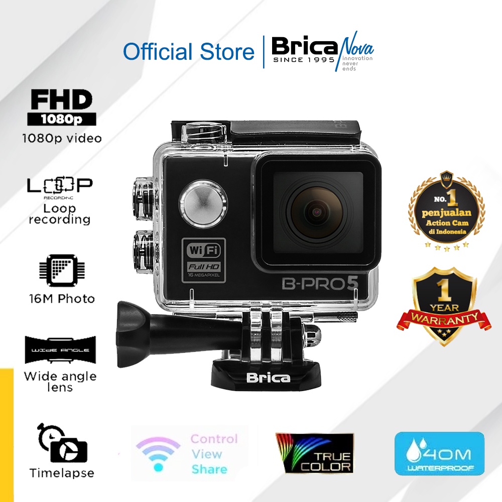 Jual Brica B-Pro 5 Alpha Edition Lite (AE Lite) Black - Action Cam ...