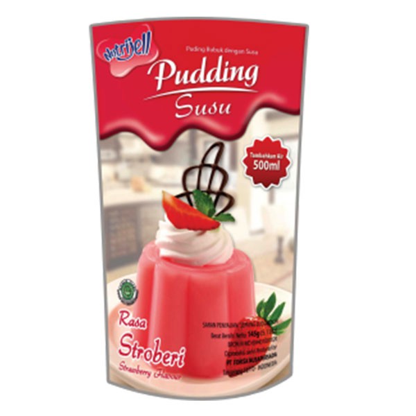 

Nutrijell Pudding Susu Stroberi 145G