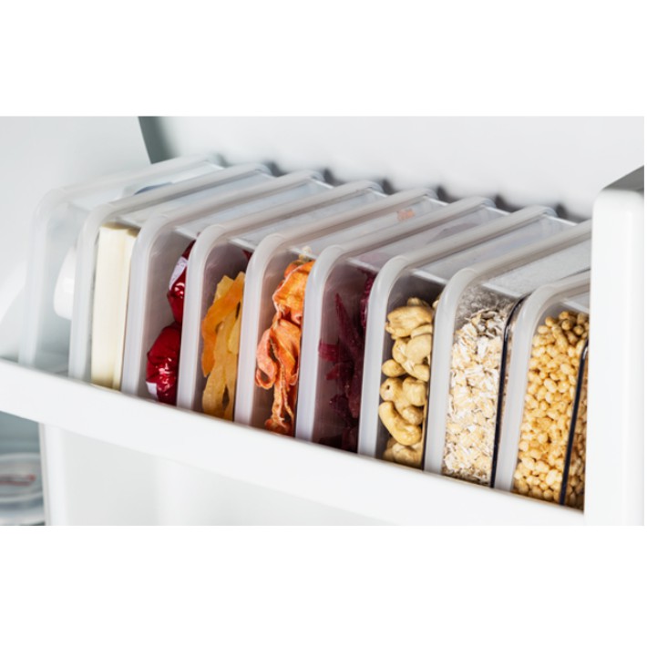 600ml  Silicook  Food Cointaner Kotak Penyimpanan Makanan Storage Kulkas Akrilik Acrylic  Low No.2 C