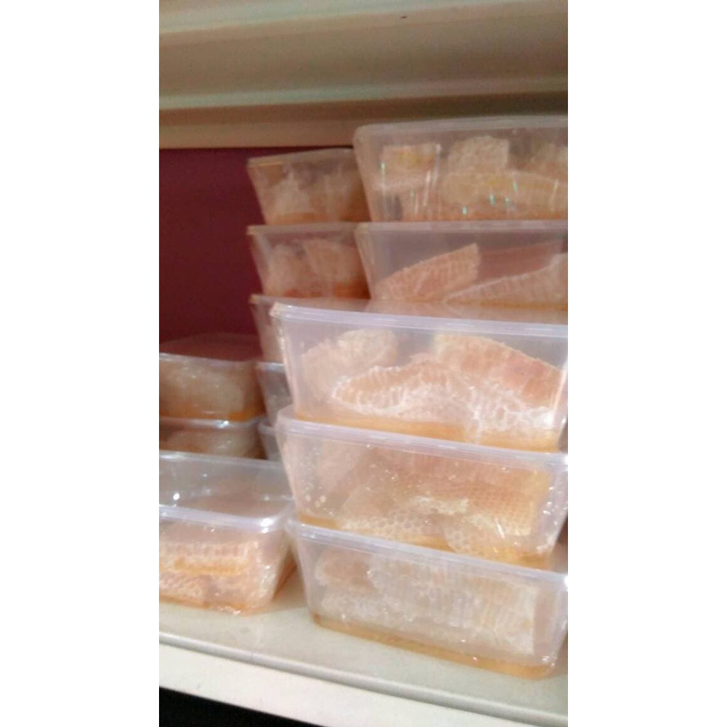 

MADU SARANG/RAW HONEY COMB 500GR has14