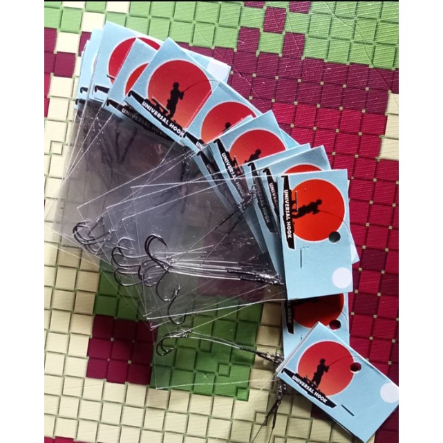 rangkaian pancing bawal