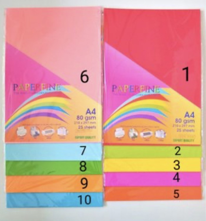 

HVS WARNA A4 PAPERLINE ISI 20LBR