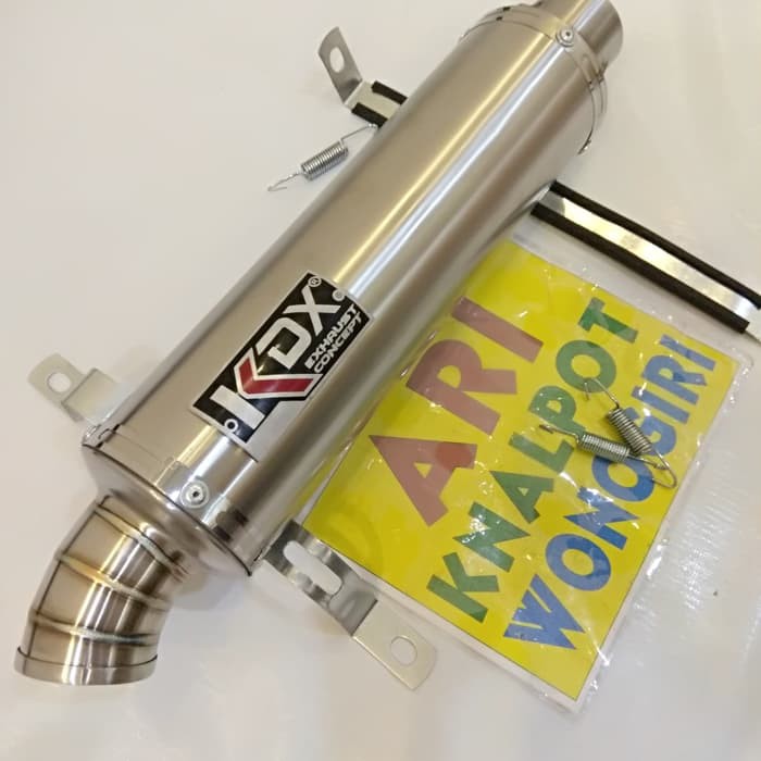 SILENCER KNALPOT KDX TABUNG KDX SAJA SILENCER SAJA.
