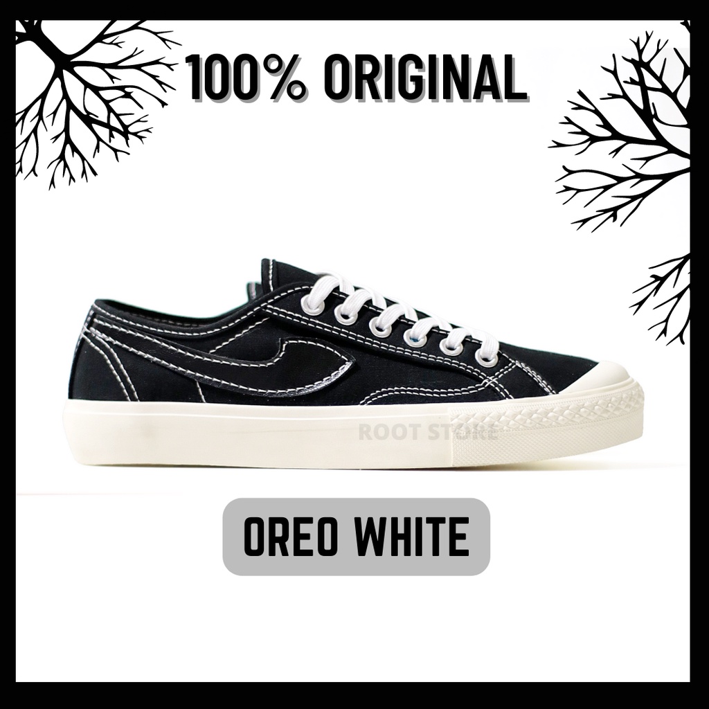 100% Original Sepatu Lokal Casual White Matcha Low | Not Compass Gazelle Matcha Lo