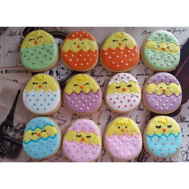 Penguin,baby chicken egg & Mummy squishy cookies