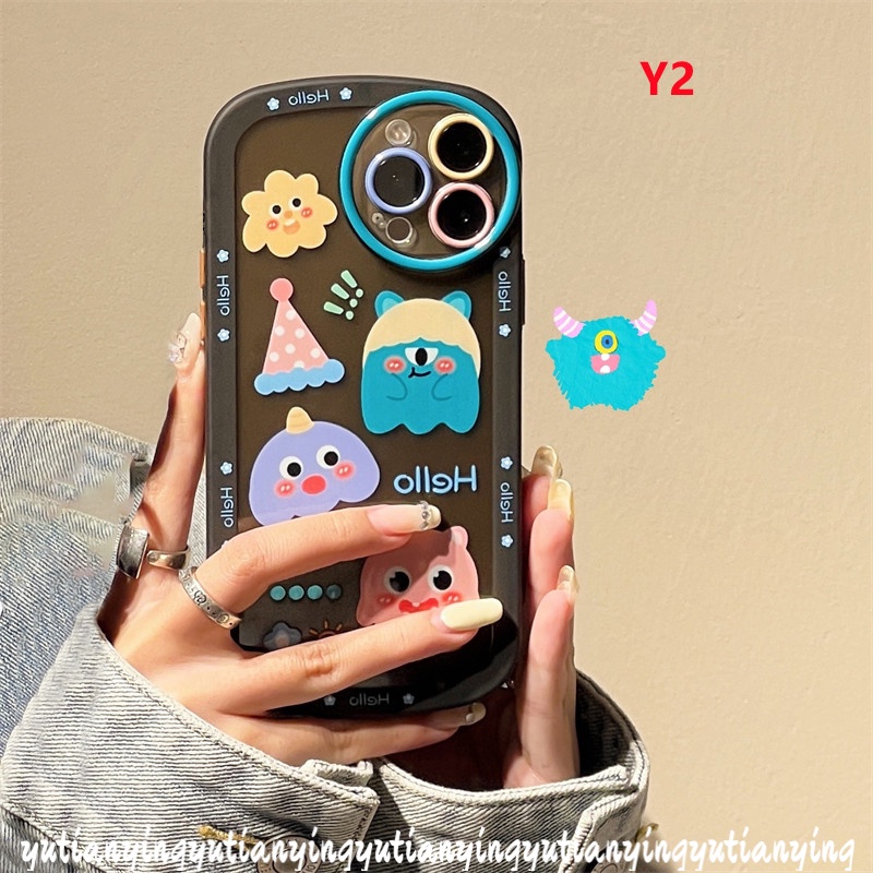 Soft Case Tpu Motif Kartun Monster Untuk Realme 9i C25Y C25s C31 C11 2021 C15 C35 5 6i C21Y 5s 5i C1 C25 C20 C20A C12