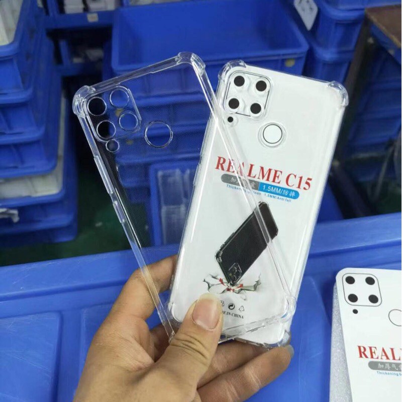 ANTICRACK RENO 5F REALME C15 AIRBAG CASE BENING BAHAN TEBAL PREMIUM