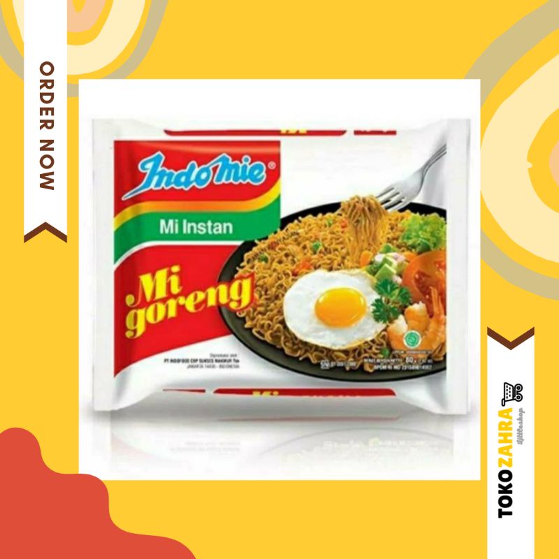 

Indomie Goreng 85gr (Wajib menambahkan Bubble Wrap atau Extra Packing)