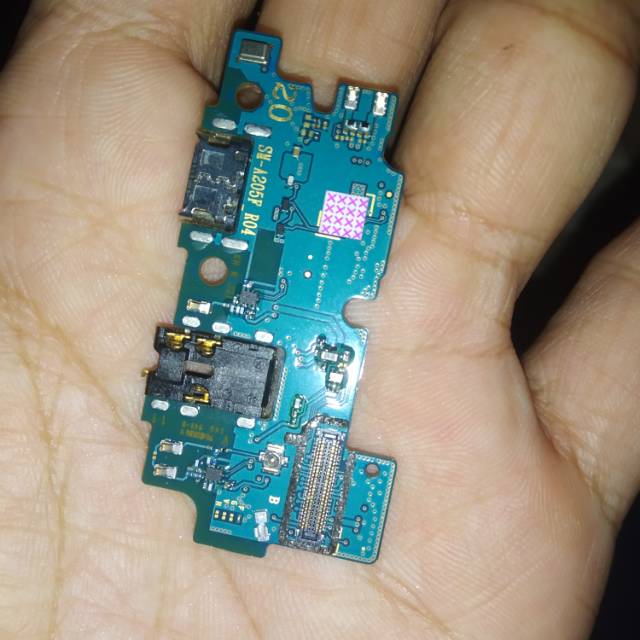 Mesin bawah Samsung a20 original asli copota