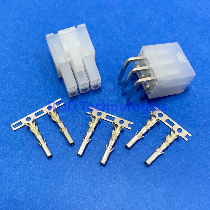 Satu Set Connector Molex 5557 2x3 Pin