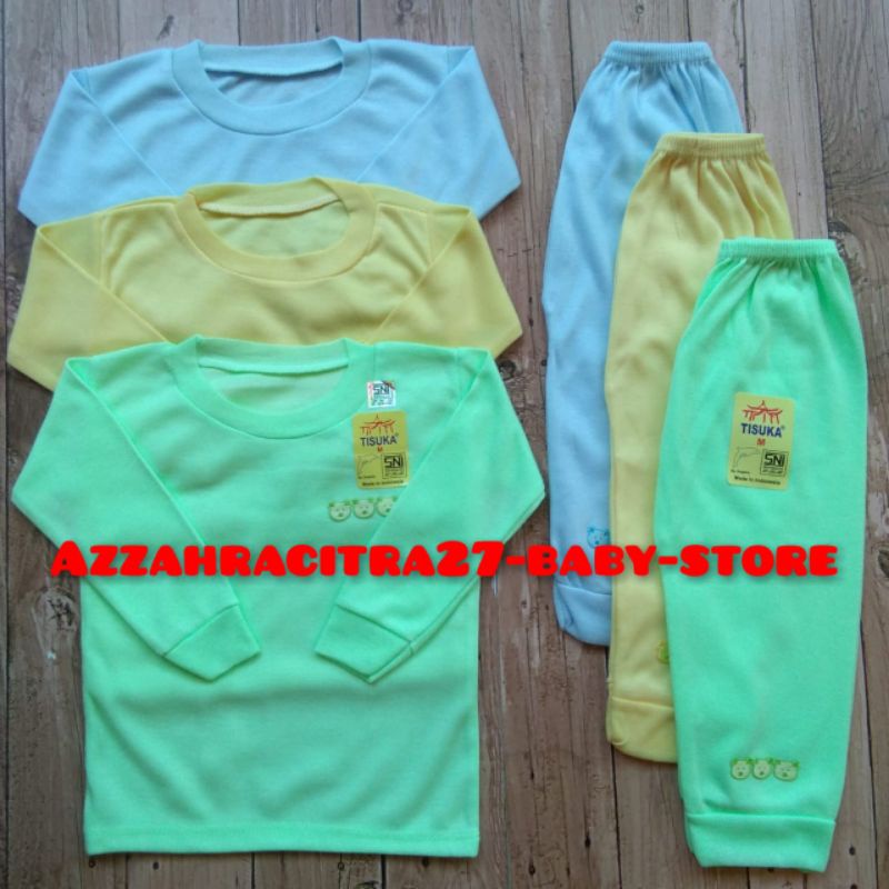 PROMOOOOO!!!! SETELAN TISUKA BY DOLPHIN KAOS PANJANG CELANA PANJANG UKURAN M L XL SNI