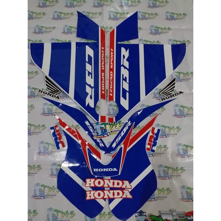 sticker striping cbr cbu thailand 150r