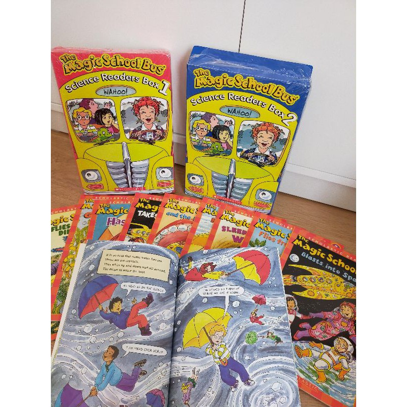 20 books Magic School Bus/20buku full color/Science Readers 1&amp;2/buku import/buku anak/Happychild