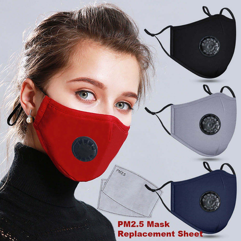 Masker Kain N95 Bonus 2 Filter Pm2 5 Shopee Indonesia