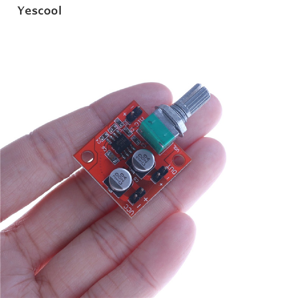 Yescool LM386 Board Power Amplifier Mikrofon Elektrik 200x DC 3.7V-12V