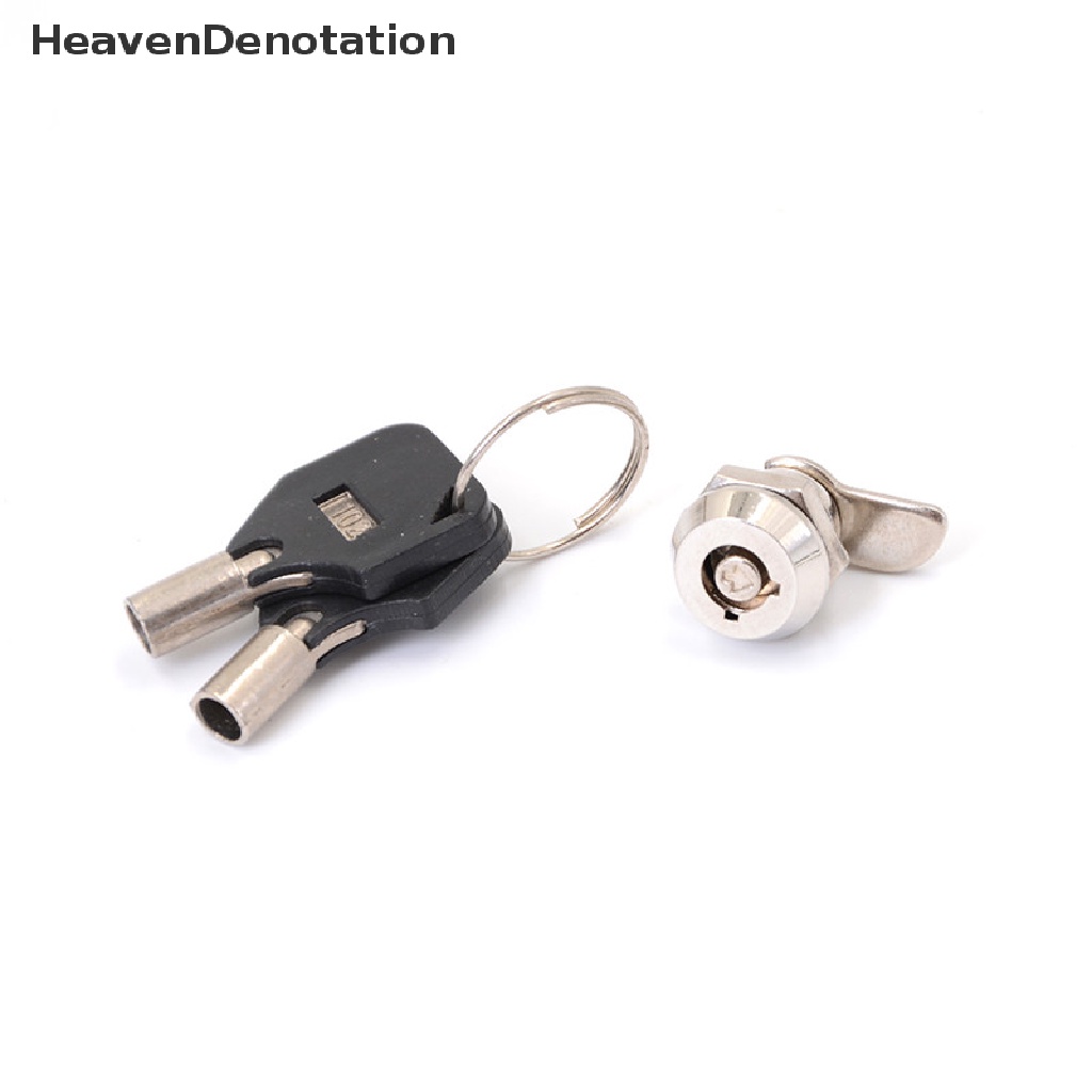 (Heavendenotation) Kunci Cam Locker Lemari / Laci / Kotak Surat Bahan Zinc Alloy