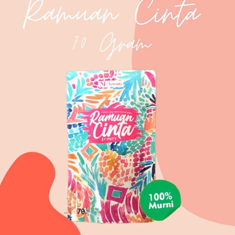 

✨New✨ RAMUAN CINTA BY MUTY kemasan 70gr (untuk 14x SEDUH) 