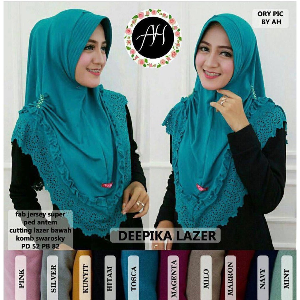 Jilbab Kerut Samping Gotik/ Hijab/ Khimar / Kerudung