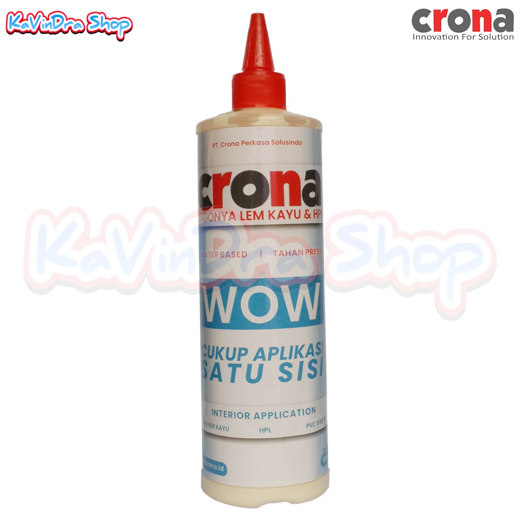 Lem Kayu HPL PVC Sheet - Crona WOW - 600 Gr