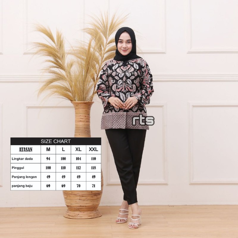 16 MOTIF TERBARU ATASAN BATIK SERAGAM KANTOR SOGAN 1