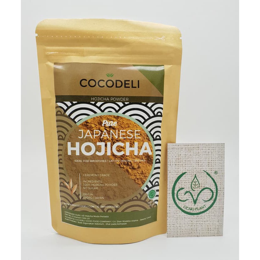 

Pure Japanese Hojicha Powder - 100g grosir