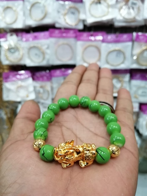 Gelang rangan wanita //perhiasan lapis emas //gelang pixu //gelang