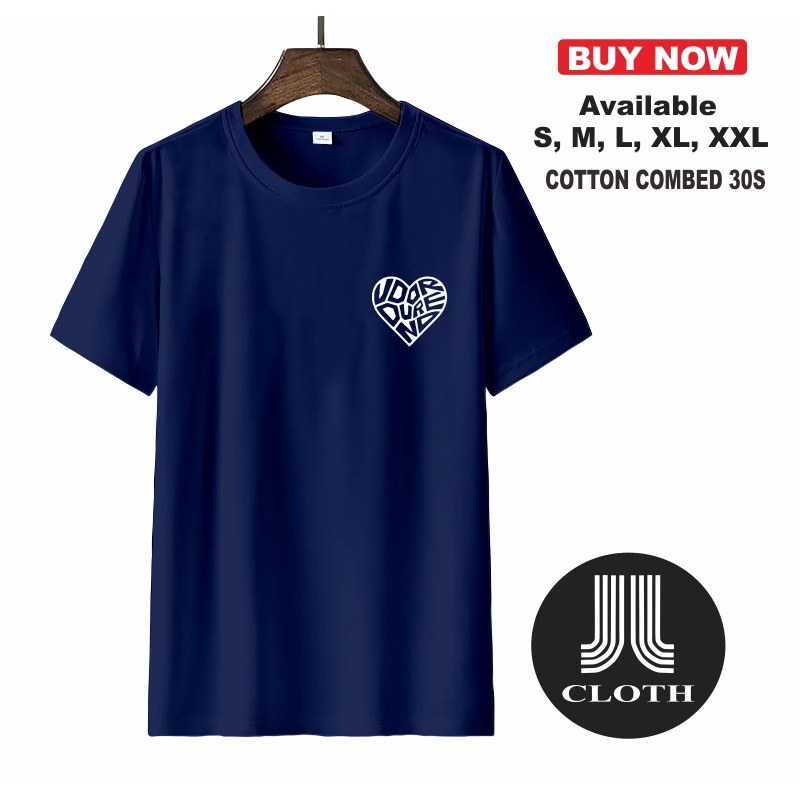 Tshirt Baju Kaos Distro Voordurend Love logo dada / Kaos Distro Pria Wanita