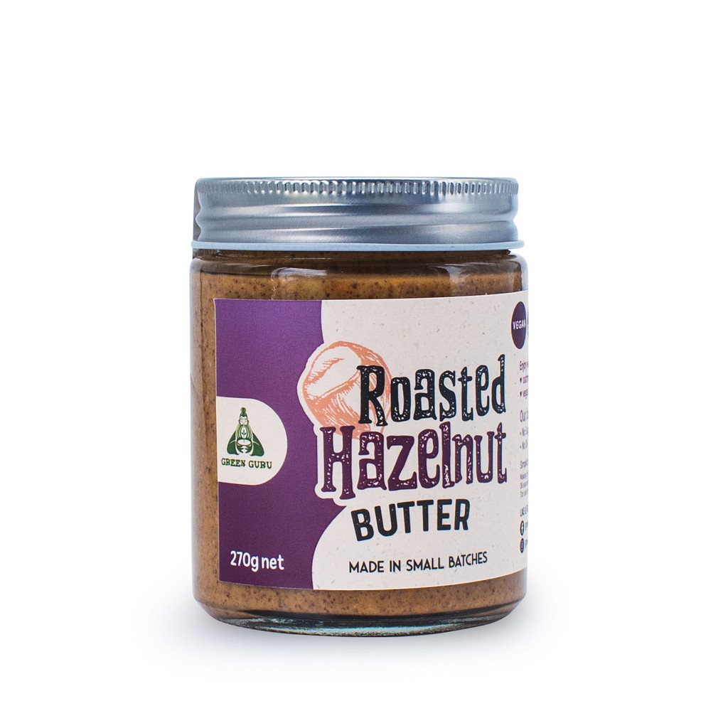 

Roasted Hazelnut Butter 270Gr (Unsweetened, Gluten Free, Vegan, Keto)