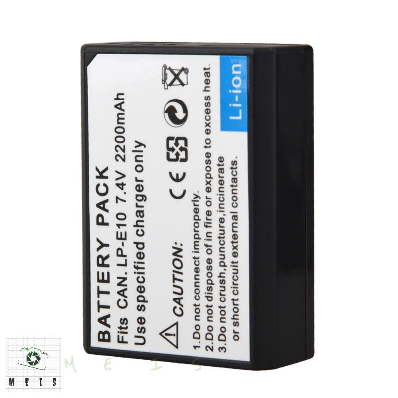 Baterai Canon 1100D 1200D 1300D 1500D 2000D 3000D 4000D - LP E10 LP-E10 batre battery