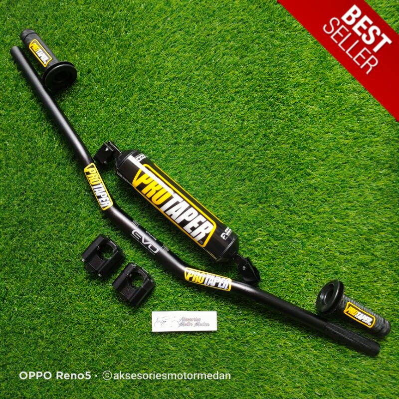 Paket Murah Stang Protaper Evo plus Raiser plus Stabilizer Busa Protaper Fuzion plus Handgrip