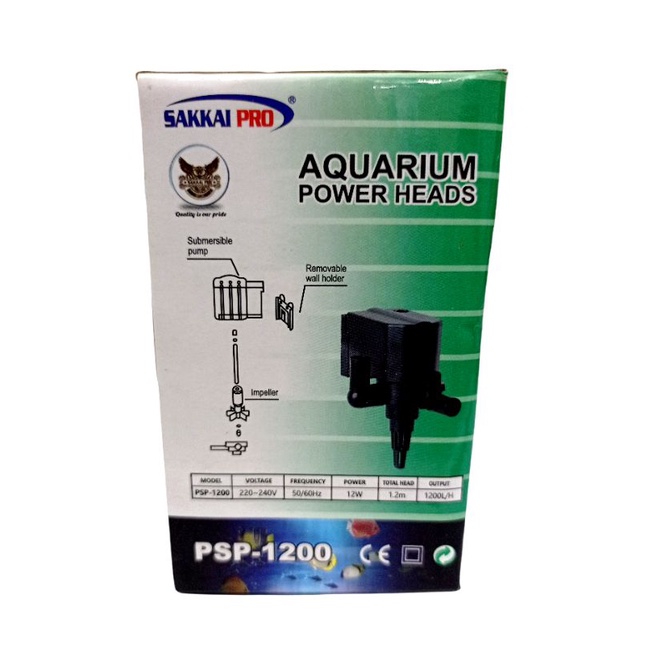 Pompa Aquarium SAKKAI PRO PSP 1200