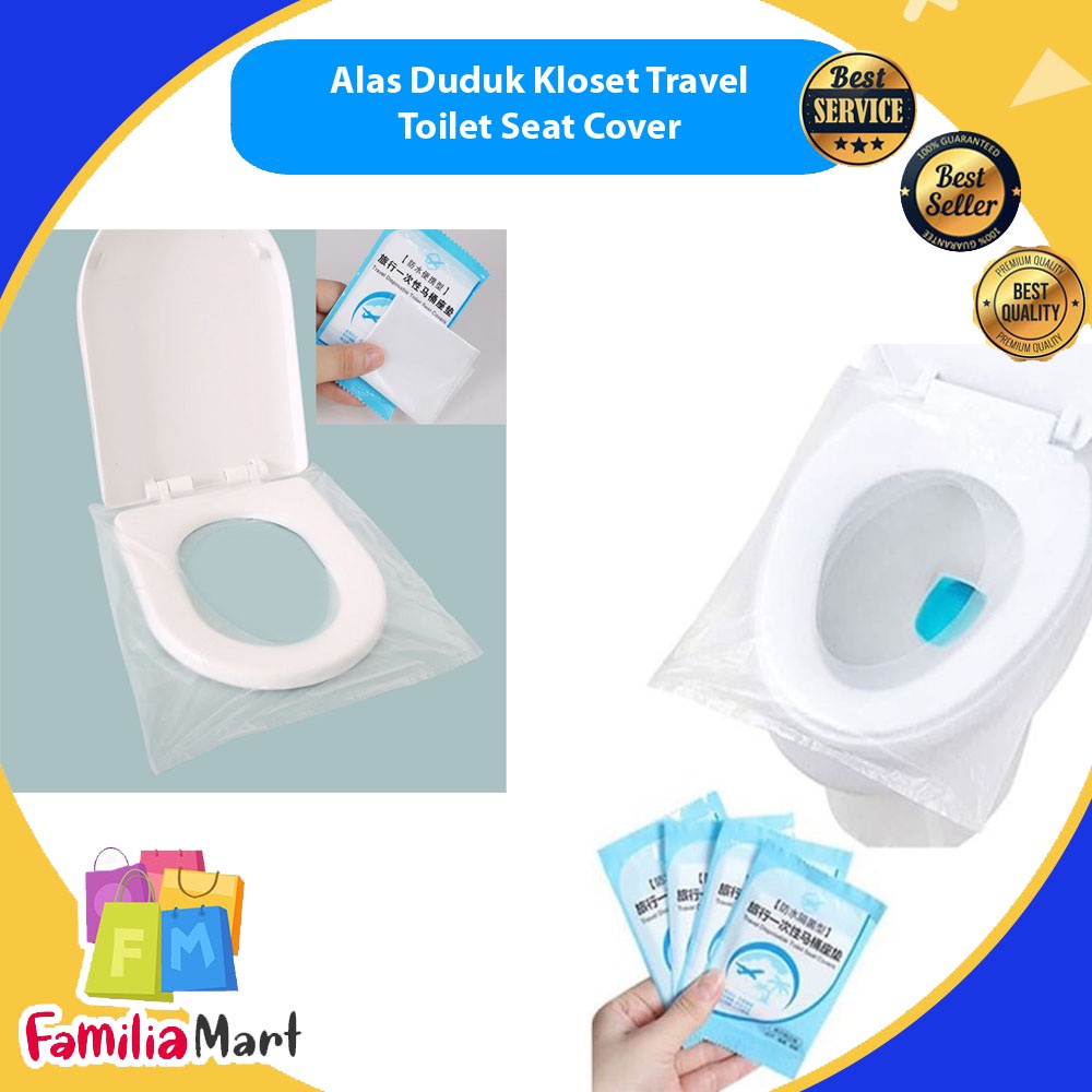 Alas Duduk Kloset Travel Toilet Seat Cover Plastik Closet Disposable