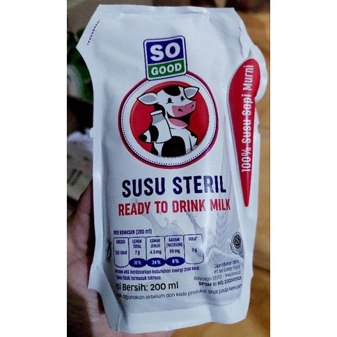 So Good Susu Steril 200ml