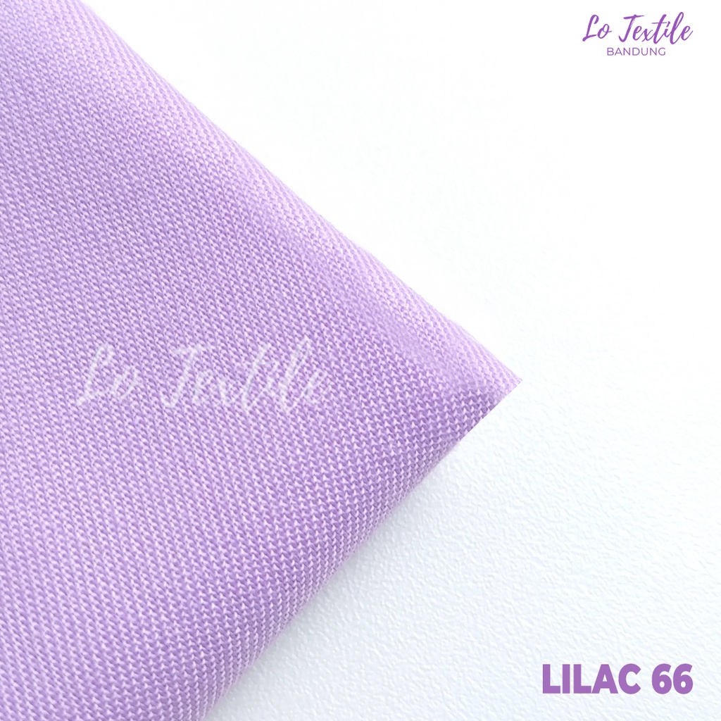 Kain Katun Toyobo Fodu Premium 0.5 Meter (Seri 1) - Bahan Katun Podu Cotton Koko Gamis Meteran-Ungu Lilac - 66