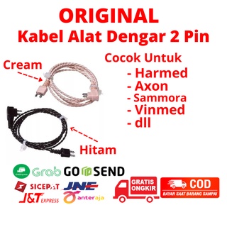 Image of Kabel Alat Bantu Dengar Telinga 2 pin Cocok Axon Harmed Vinmed Sammora Hearing Aid Cable