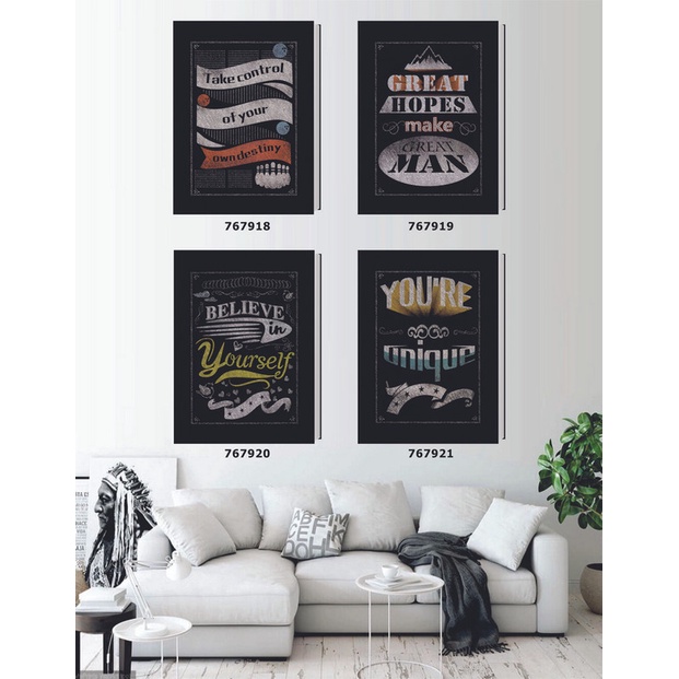 

Buku Tulis / Notebook / A5 Jepang / Typography / Set 2478