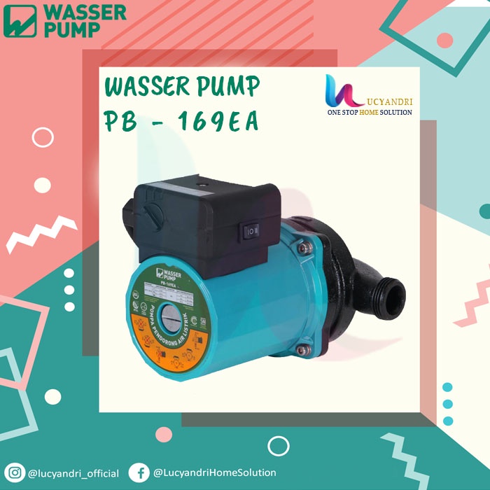 WASSER Booster Pump PB-169EA / Pompa Dorong / Pompa Air