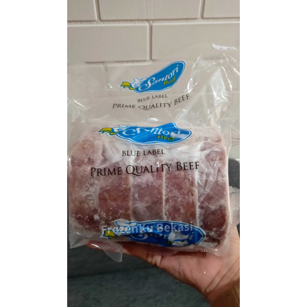 

SANTORI BLUE LABEL TENDERLOIN DAGING/BEEF STEAK HALAL 1KG - MELTIK / MELTIQUE