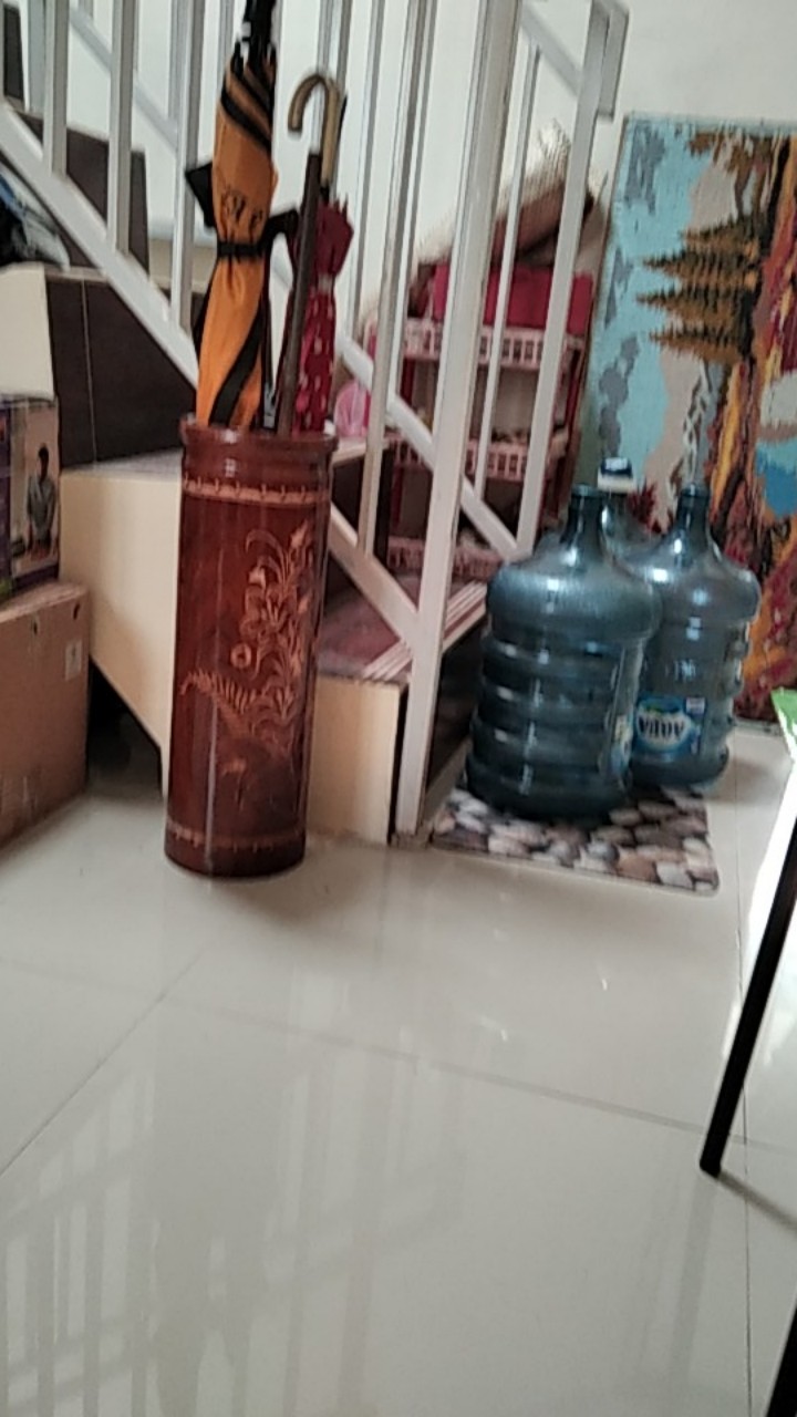 Tempat Payung Kayu Jati