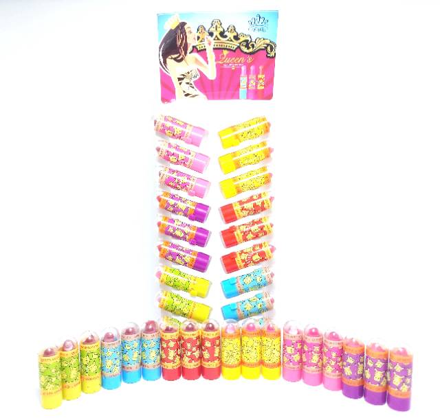 LIPSTIK QUEEN COSMETIC'S HARGA 1 PAK (isi 3 lusin)