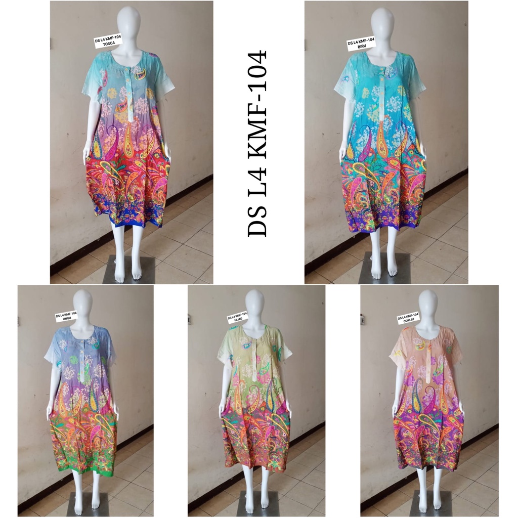 AS - Daster Kuda Mas DS L4 LD 120cm - 130cm Busui Batik Kudamas