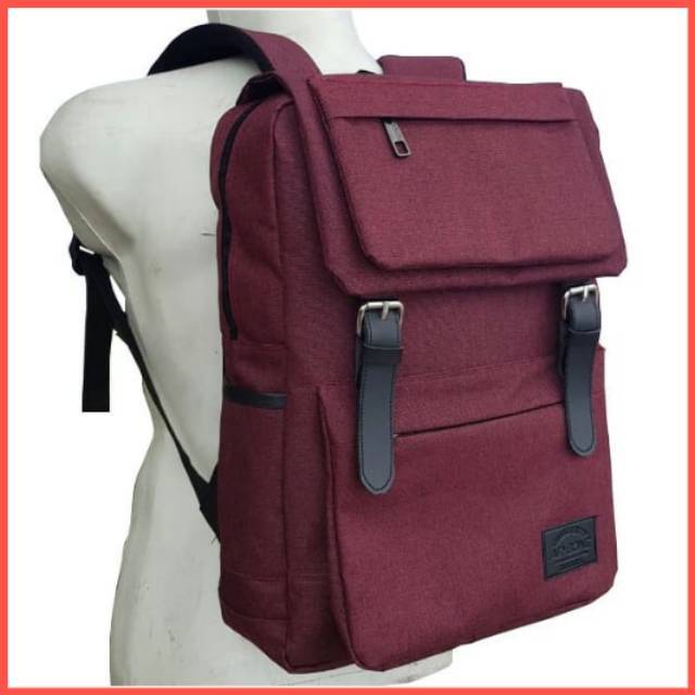 Tas Punggung Ransel Laptop Best Seller Backpack Kanvas tas ransel