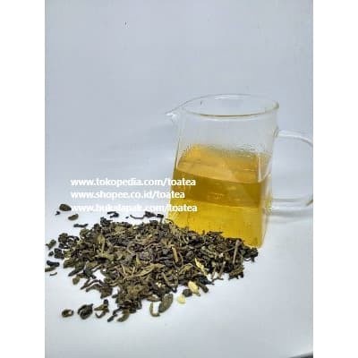 

Teh-Daun- Premium Jasmine Green Tea 100G -Daun-Teh 800 Teh-Makanan-Minuman