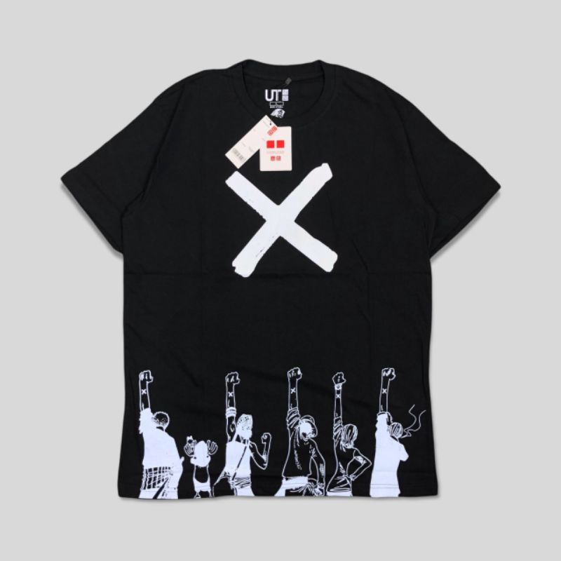 KAOS UNIQLO ONE PIECE | KAOS ONE PIECE | T-SHIRT UNIQLO X ONE PIECE FULL TAG MIRROR PREMIUM