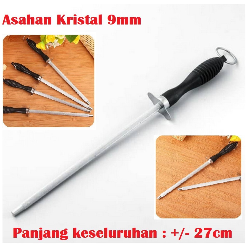 Asahan/Pengasah Kristal Pisau/Golok Daging